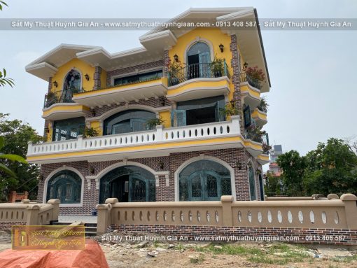 sắt mỹ thuật đẹp cho biệt thự